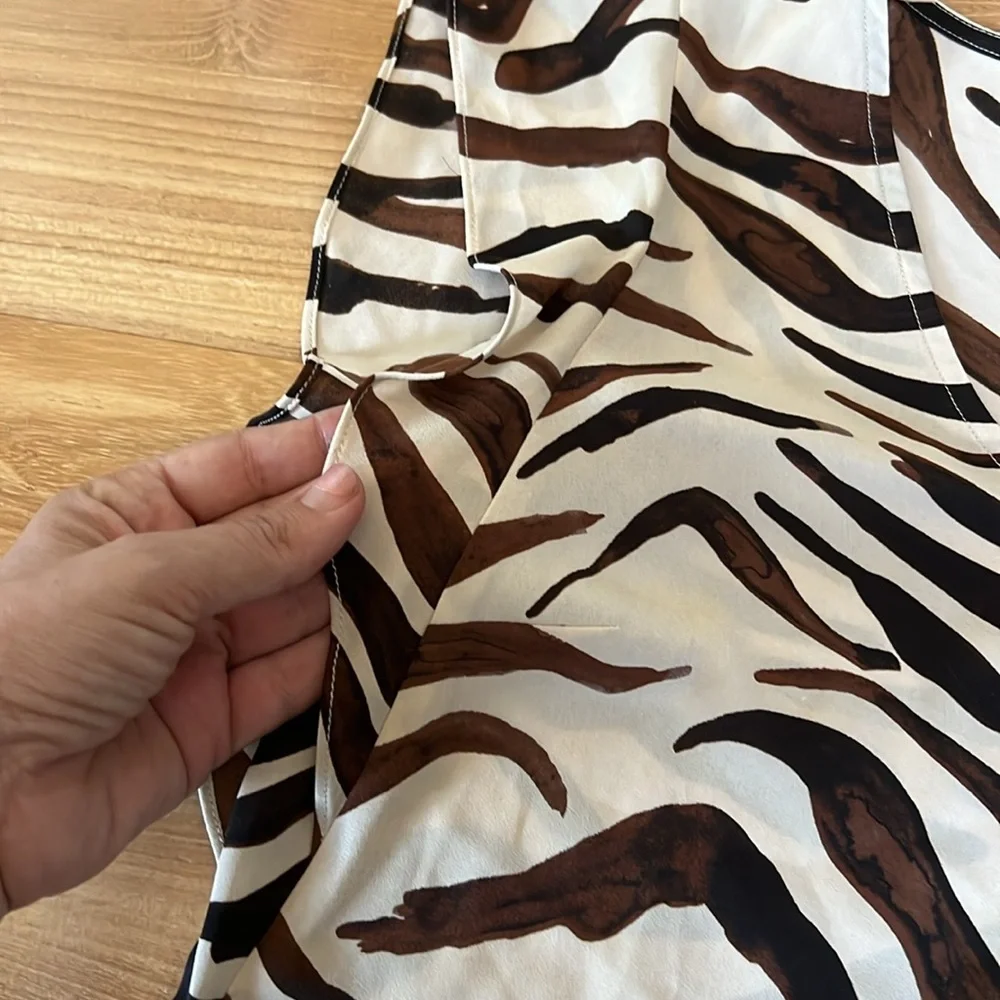 Cabi Animal Print Blouse_9
